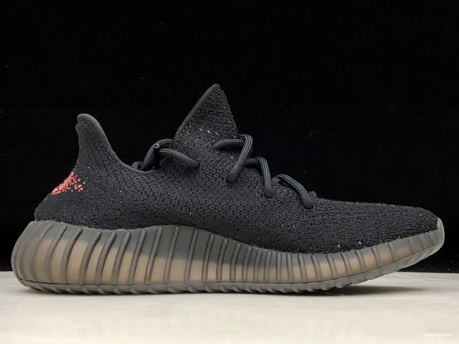Black 350 Boost Core V2 Yeezy Adidas Red BY9612 0902